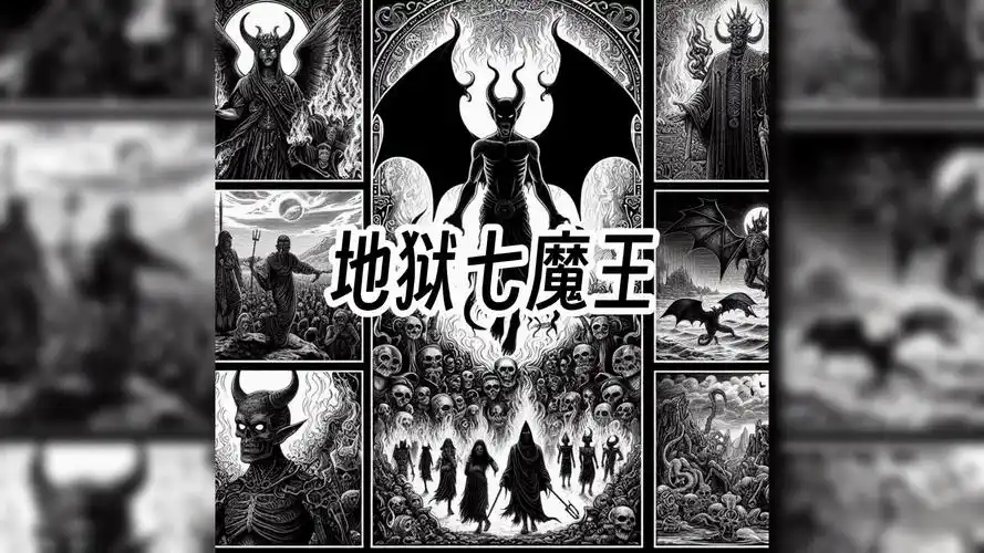 七宗罪的象征,西方传说中的地狱七大魔王,你知道他们都是谁吗?