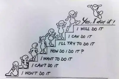 【下班语】一步一个台阶,成功其实很简单