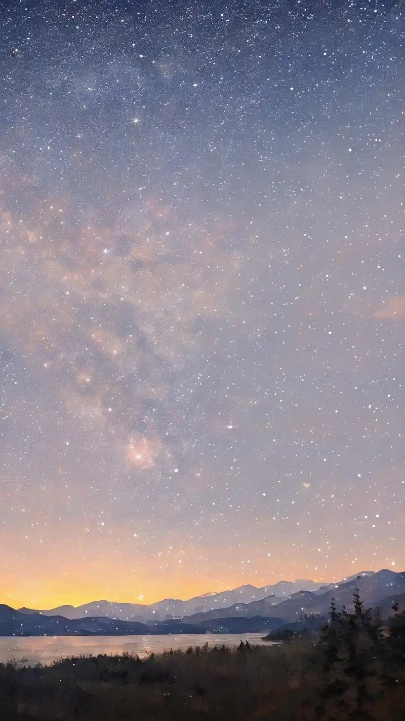 唯美星空壁纸90梦幻又神秘