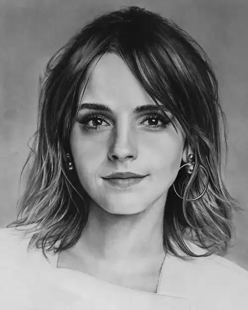 笔触柔和,细腻的肖像素描,怎叫人不爱!