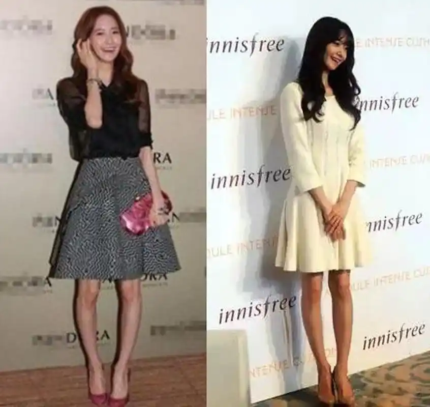 林允儿这腿真不错!