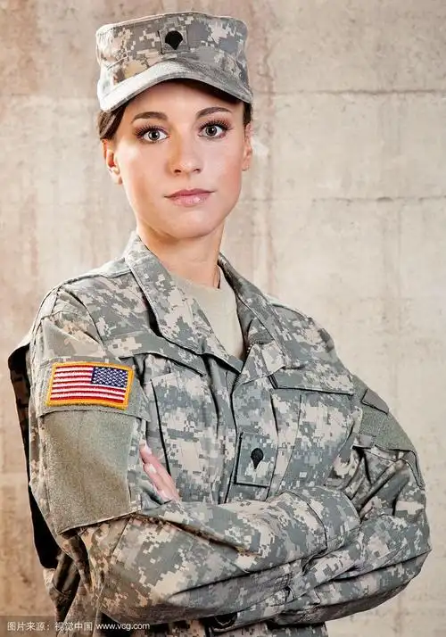 美国女军人