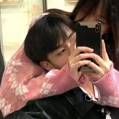 高逼格ins情侣头像真人cp感满满超甜蜜