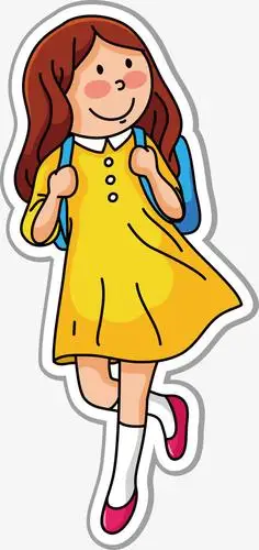 学生免抠素材免费下载_觅元素51yuansu.com