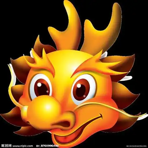 龙头简笔画彩色龙头简笔画彩色简单