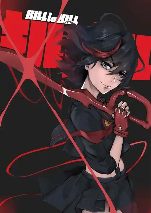 matoiryuukoeirauroera的斩服少女插画图片