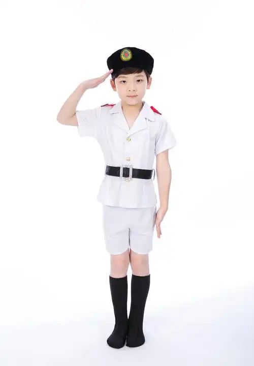 儿童迷彩服演出服幼儿中小学生军训表演服装小海军水兵舞蹈服军装