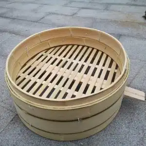 定制蒸馒头的蒸锅笼屉大蒸笼竹制篦子小笼包特大号商用家用超大子