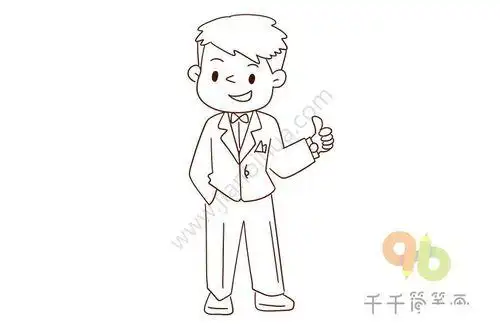 画怎么赚钱好好赚钱简笔画简笔画人在数钱古代门槛简笔画有钱人-rich