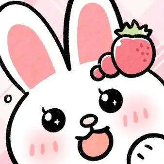 可爱头像##2021年卡通头像头像2021两只兔子生日快乐的图片兔简笔画