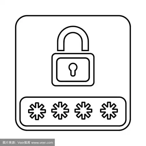 锁,密码,安全,保护图标