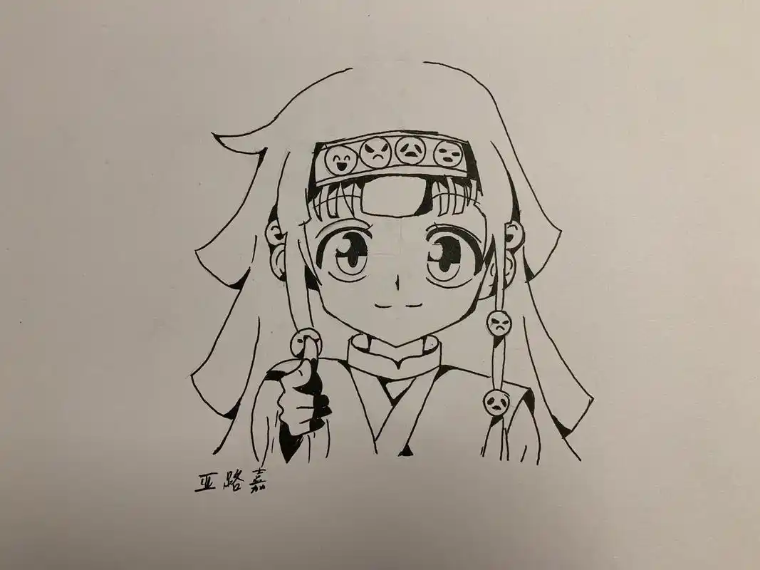 动漫手绘 #动漫人物 #想画就画 - 抖音