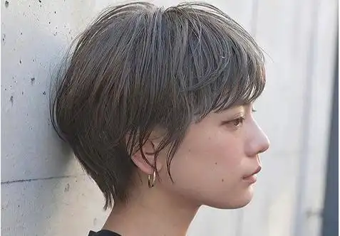 2020年女生日系短发参考集,短发剪到耳朵边清新阳光,不挑脸型(圆脸