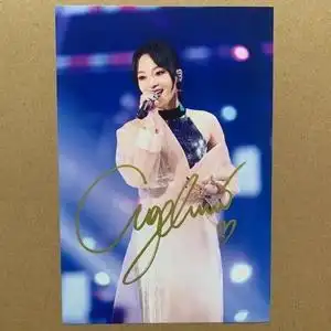 张韶涵签名照 张韶涵周边张韶涵亲笔签名照