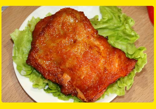 孚德新奥奥尔良鸡排腿排半成品汉堡鸡腿排去骨腿生鸡肉