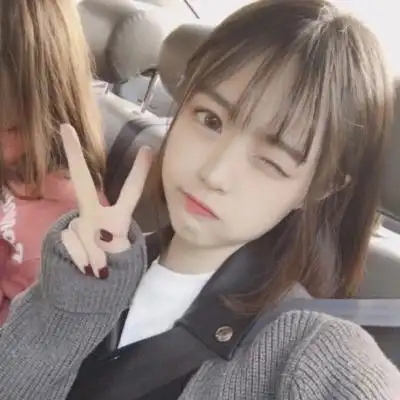 00后青春可爱小清新萌妹子微信头像我读书少你别骗我啊