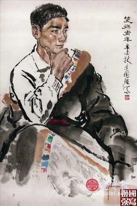 《姬国强中国当代写意人物画谱》 - 石墨阁 - 石墨阁