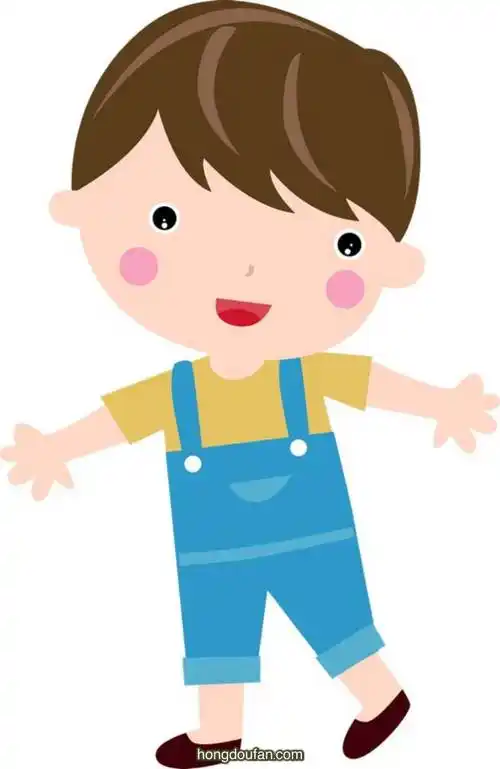 男孩简笔画大全-红豆饭小学生简笔画大全