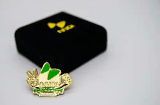 迷笛音乐节20年主题徽章