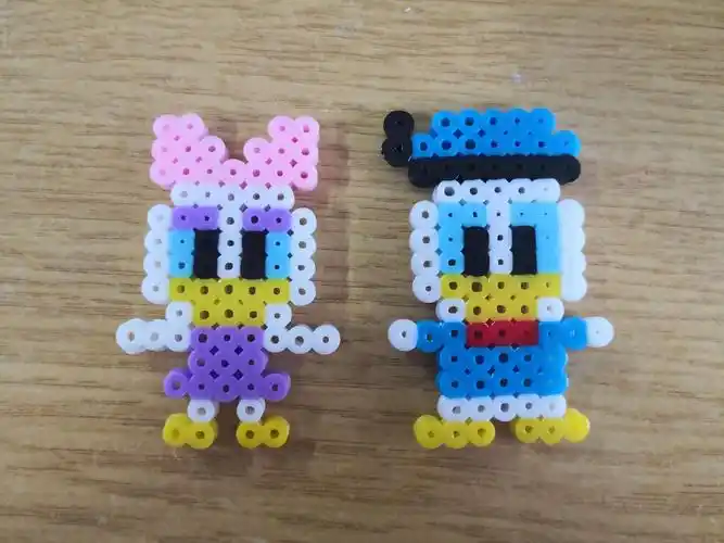 乐趣多多拼豆豆手工diy