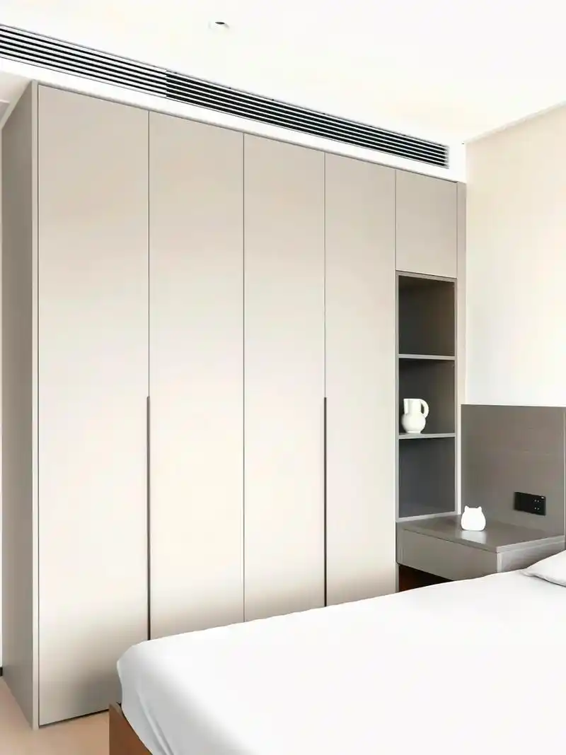 衣柜床头柜2022新款实拍效果图.6款定制衣柜 床头柜一体设 - 抖音