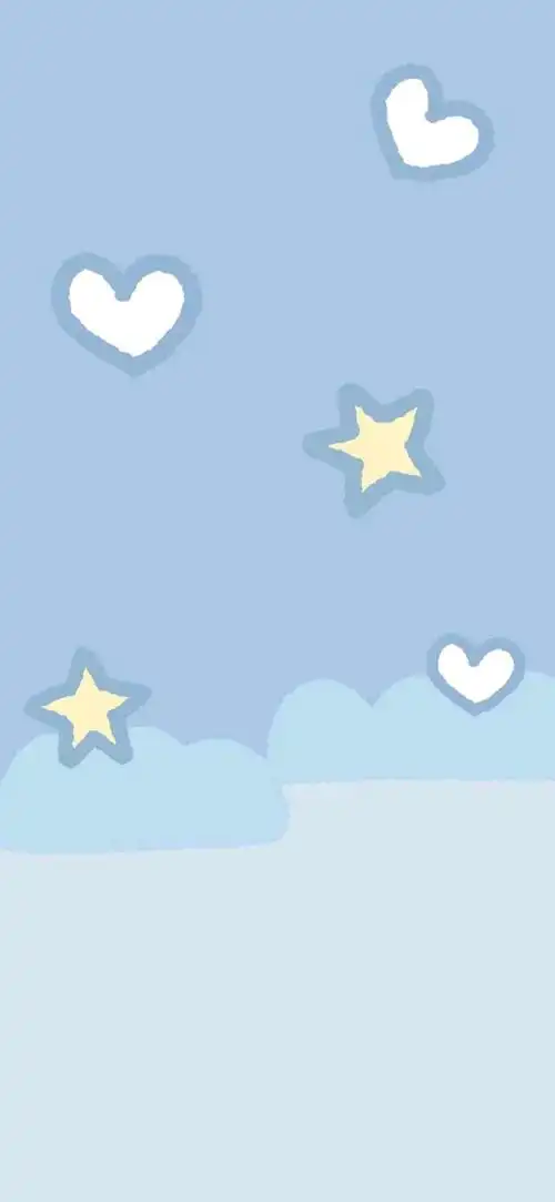 夏子衿可爱向壁纸干净简单平铺壁纸