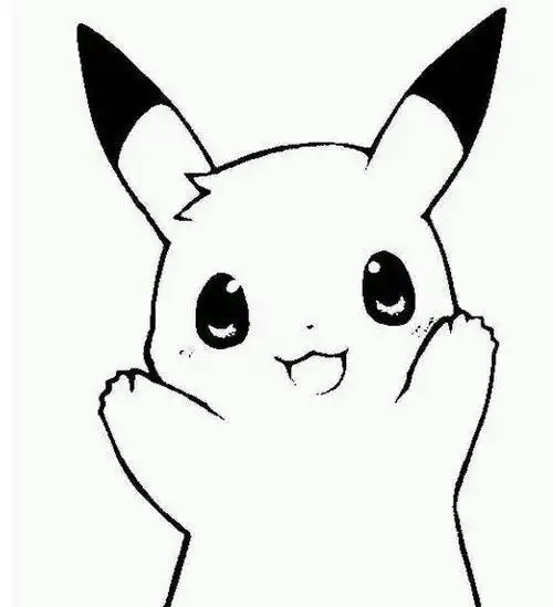 简单又好看的皮卡丘的简笔画怎么画