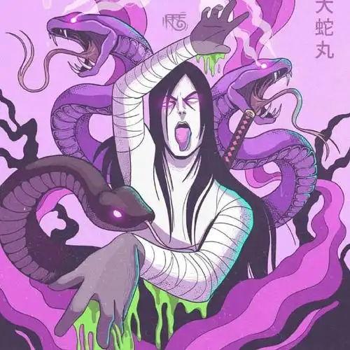 动漫##火影忍者#分享一组画风超酷的火影图,大蛇丸是不是有点太妖娆