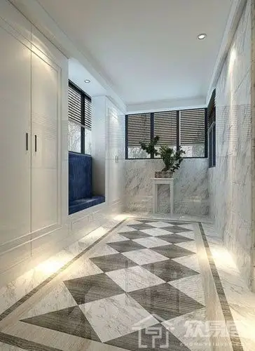 2019最新入户瓷砖铺贴效果图 入户瓷砖怎么铺贴好看