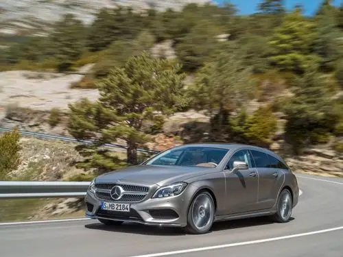 奔驰cls猎装版汽车桌面壁纸 - 第6张