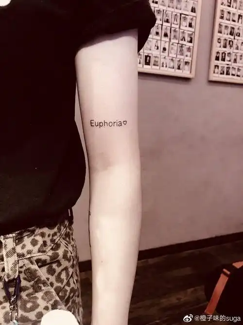 bts纹身图案欣赏