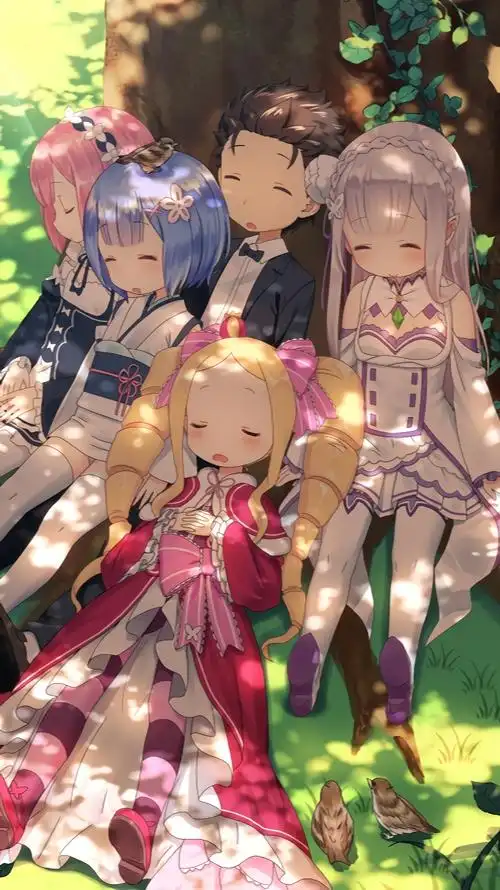 手机壁纸裁剪我永远喜欢艾米莉亚07