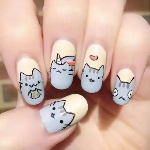 同款猫咪美甲,抖音还得这样录!
