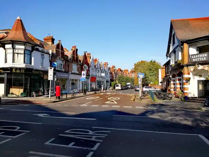 英国~伦敦~温布尔登镇~别墅街景风情