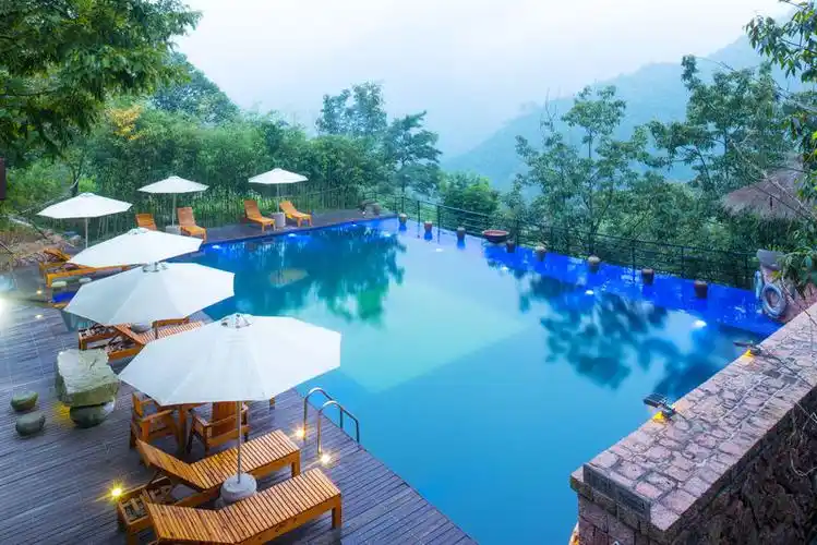 度假村的自然风景