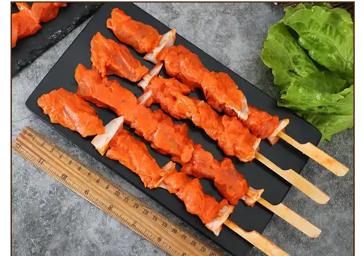 丰硕骨肉相连大串鸡肉脆骨串商用烧烤油炸半成品烤肉串食材20串