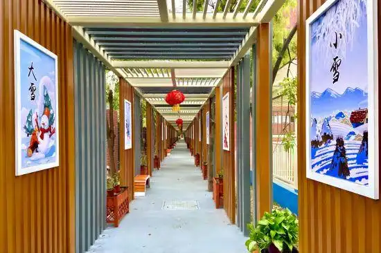 图片4:滁州市扬子路小学校园文化长廊