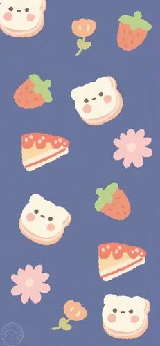 qq背景 手机壁纸 可爱 卡通