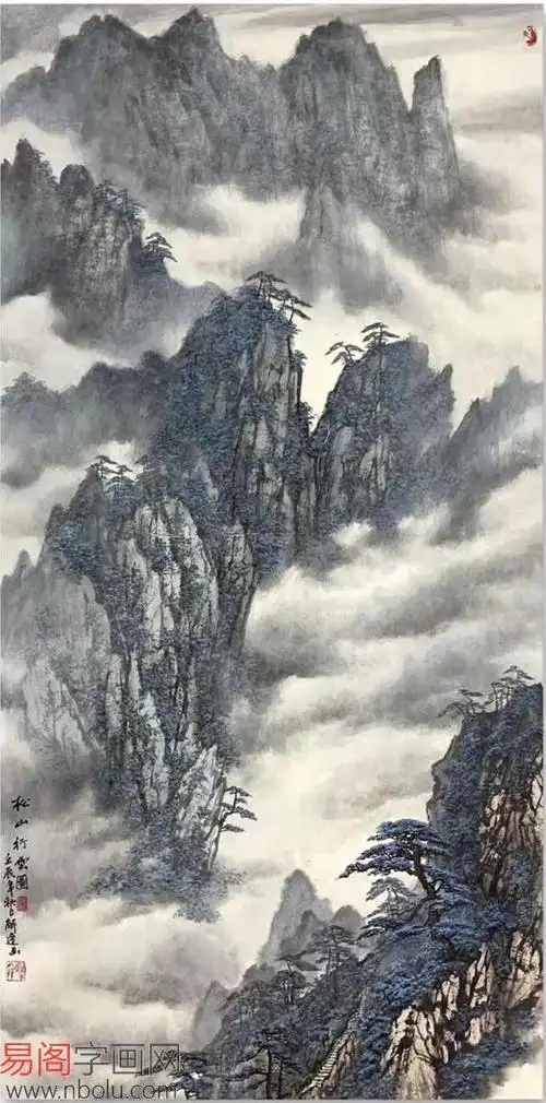 江南山水好看江南水墨山水画更美