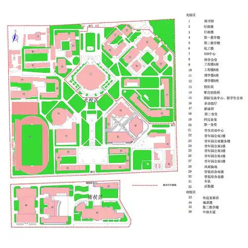 中国石油大学(北京)校区平面地图 - 中国石油大学北京通知公告 - free