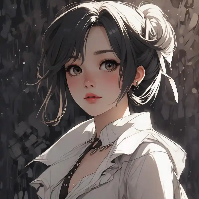 动漫女生头像,高冷气质95