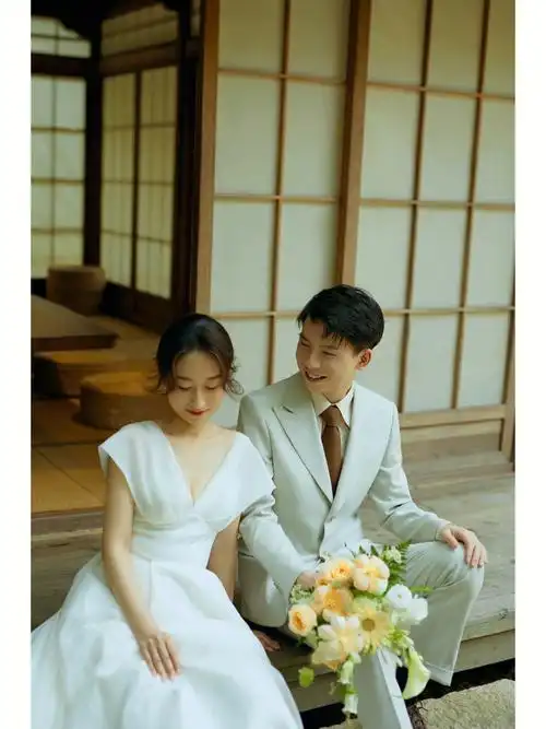 好喜欢我的婚纱照之日系清新