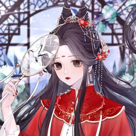 喜庆古风头像女 - 女人微信头像!