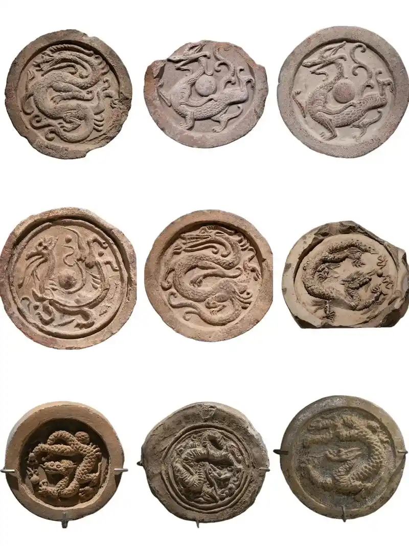 龙龙龙龙!瓦当上的神兽-青龙.瓦当,就是屋檐最低处 - 抖音