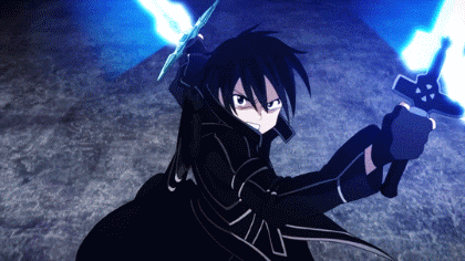 求刀剑神域桐人动态壁纸