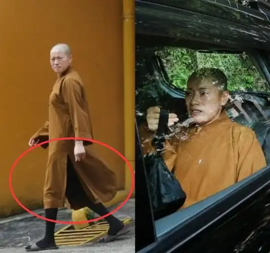 假尼姑释智定开豪车住别墅被抓时屋里还藏着假发和黑丝
