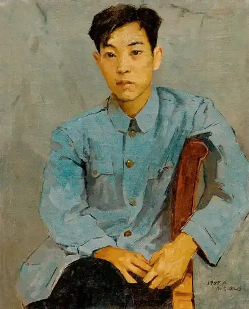 靳尚谊人物油画作品