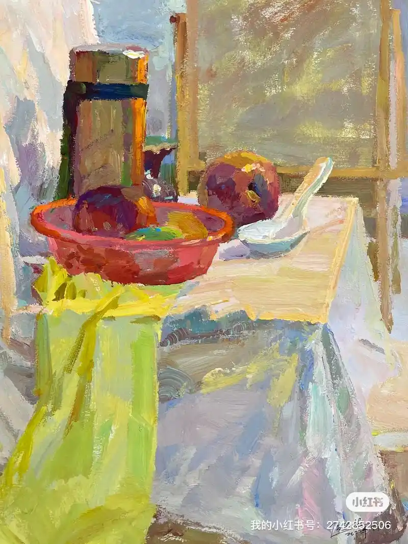 清华班色彩静物写生.#色彩静物 #美术生 #艺考集训 #清华 - 抖音