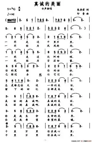 王莉《真诚的美丽》