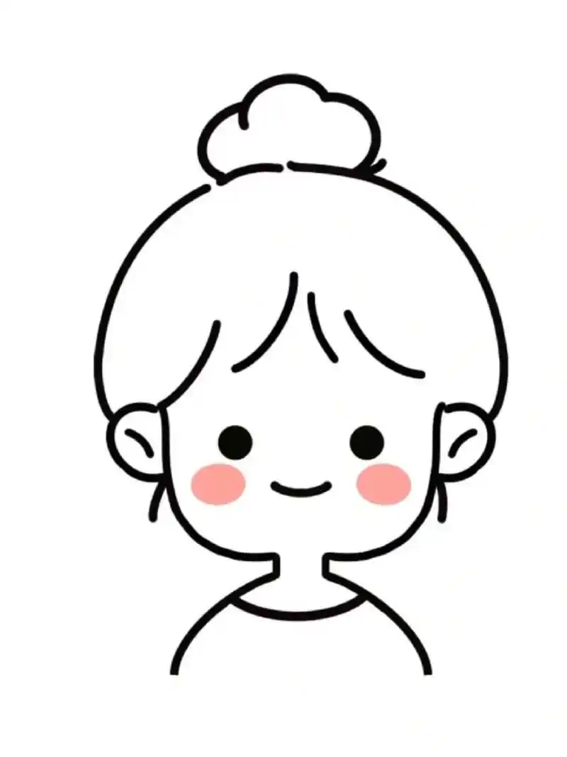 小女孩简笔画图片大全可爱  这些小女孩简笔画不仅简单易学,而且极富